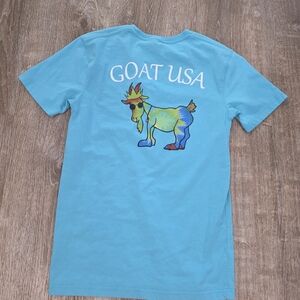 GOAT USA Blue Graphic T-Shirt